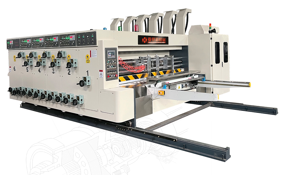 经济型中速印刷开槽模切机